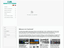 Tablet Screenshot of c-lab.org