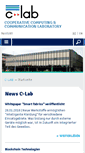 Mobile Screenshot of c-lab.de