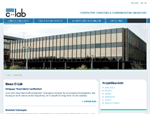 Tablet Screenshot of c-lab.de